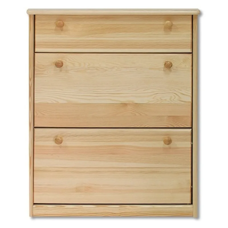 Drewmax SB115 dřevěný botník masiv borovice