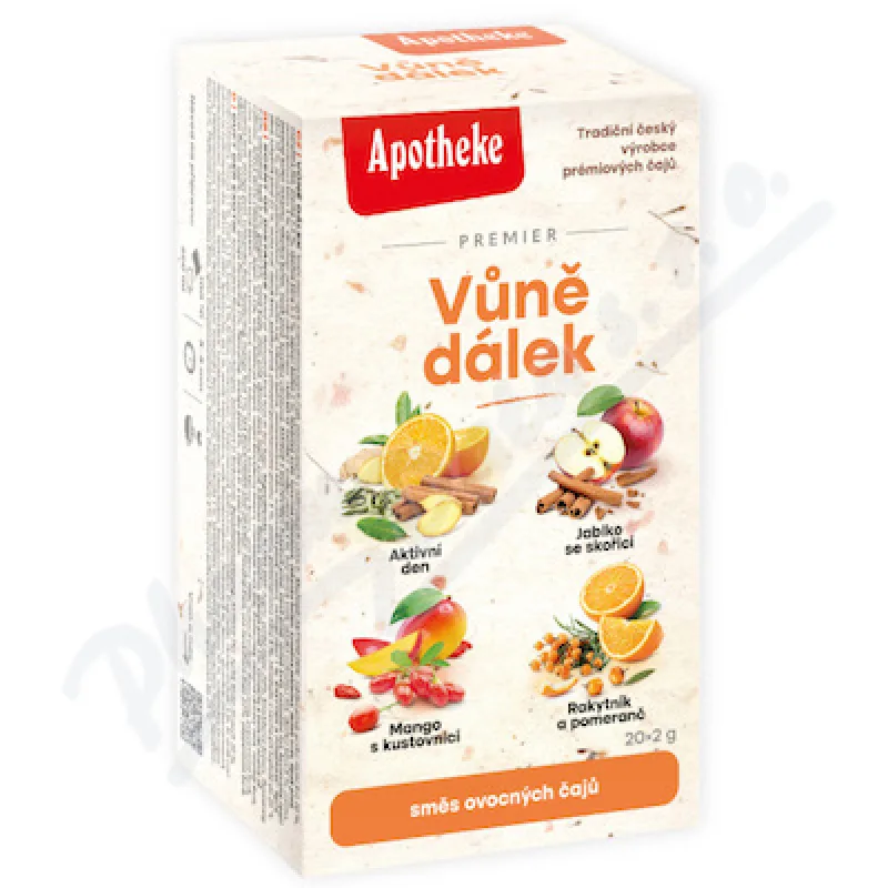 Apotheke Premier Vůně dálek ovocné čaje 20x2g