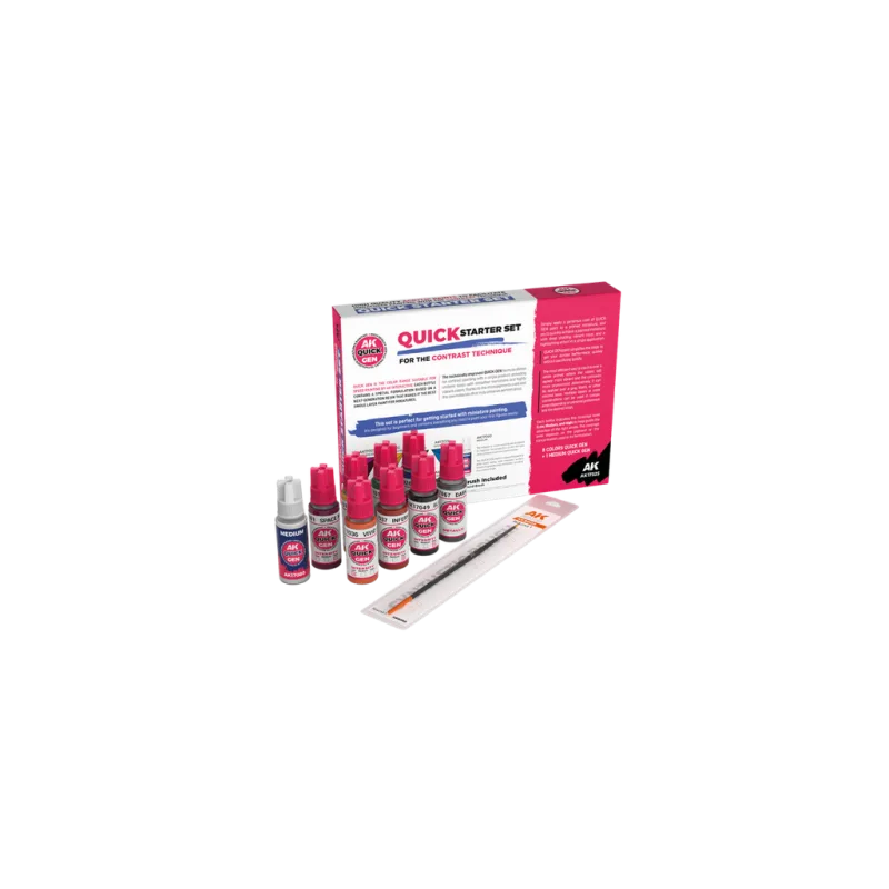 AK QUICK GEN Starter Set (1 Brush) – náhled 1