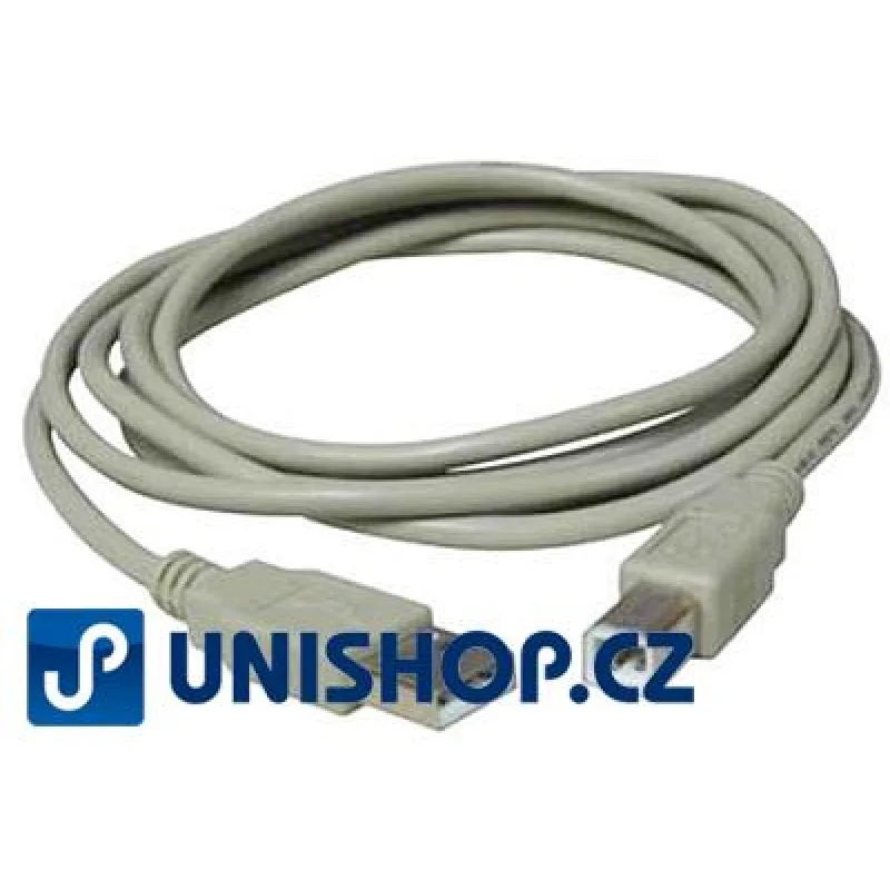 USB kabel typu AB, délka 2m
