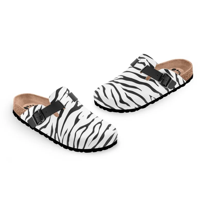 Obuv zdravotní FORcare 102066 bílá potisk zebra