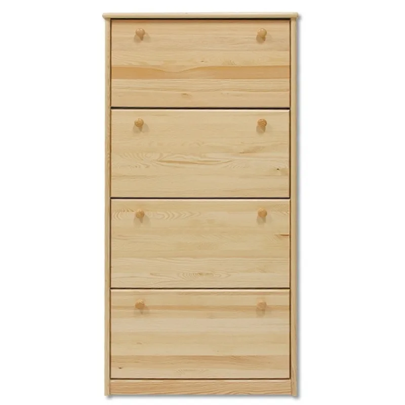 Drewmax SB110 dřevěný botník masiv borovice