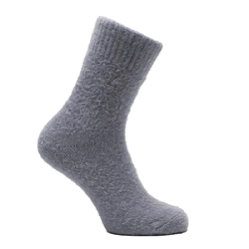 Women's Cashmere Socks Sophie Grey / Softness with Every Step