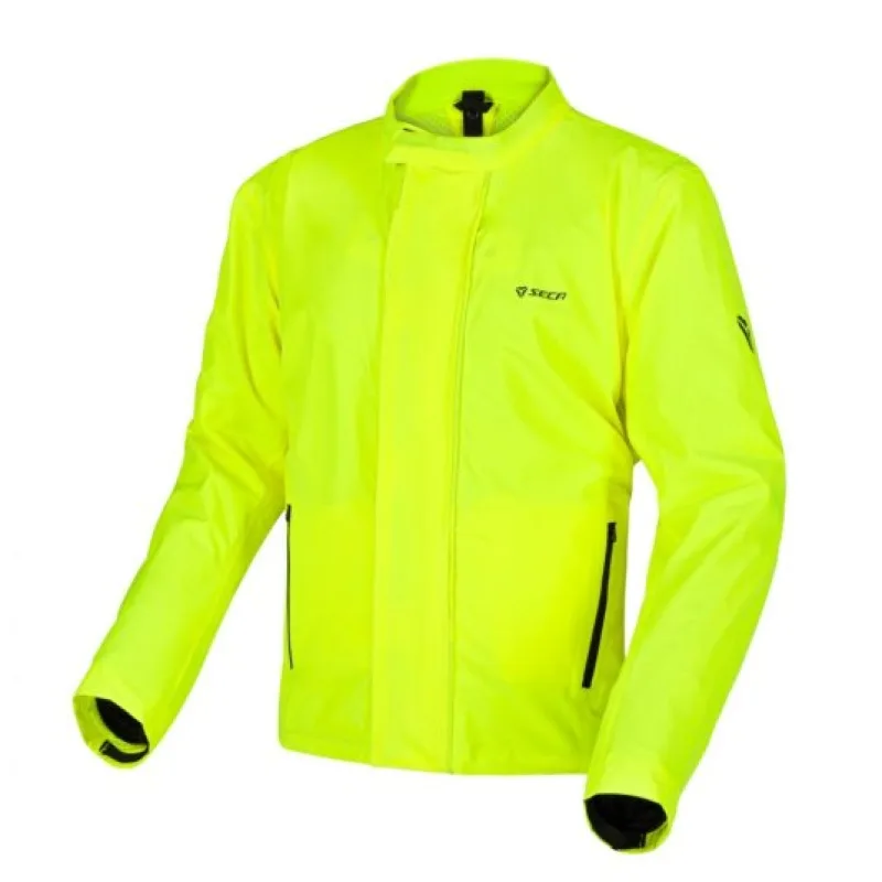 Nepromokavá bunda do deště SECA MultiDry žlutá fluo - Velikost oblečení: S