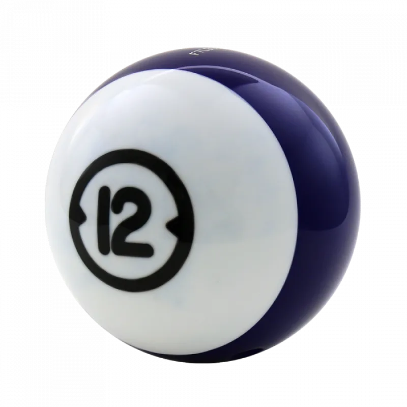Bowlingová koule ve stylu kulečníkové koule - 12 lbs. - vrtané