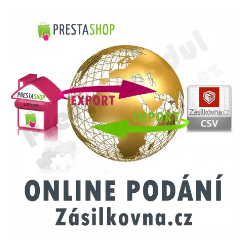 [Modul] Online podání Zásilkovna.cz (exp/imp CSV)