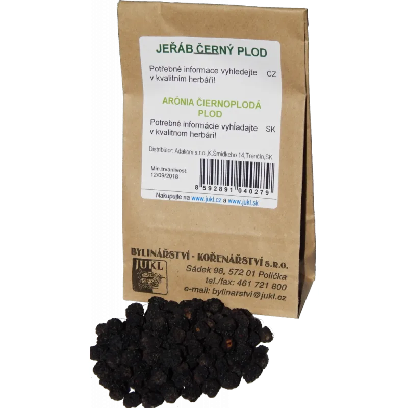 JUKL Plod arónie 50 g