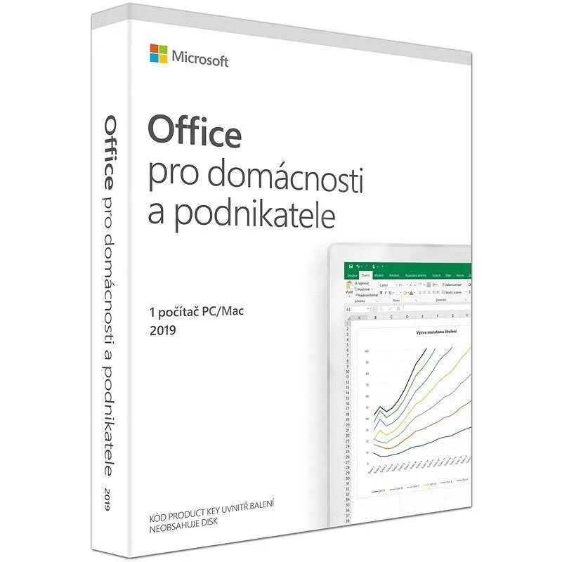Microsoft Office 2019 pro domácnosti a podnikatele (MacOS,MAC)