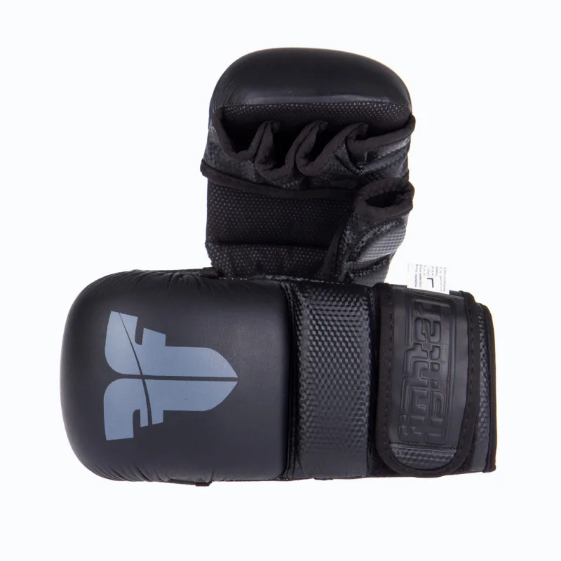 Rukavice Fighter MMA Training, FMG-001 - černá/šedá / S