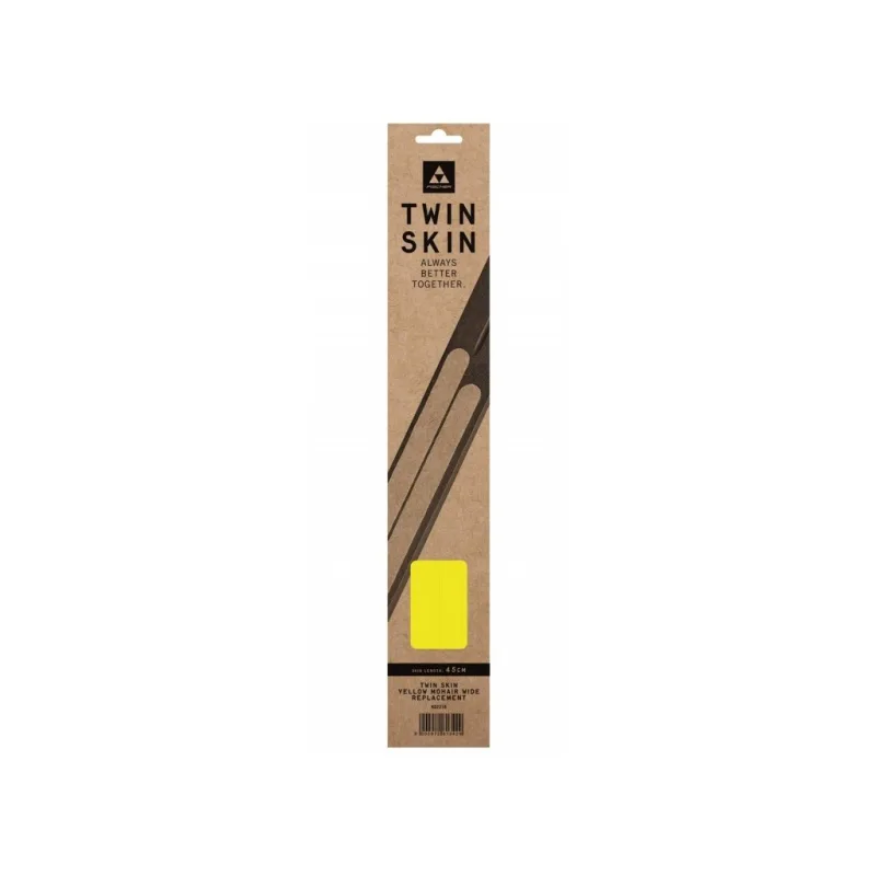Fischer TWIN SKIN MOHAIR YELLOW WIDE 41 cm