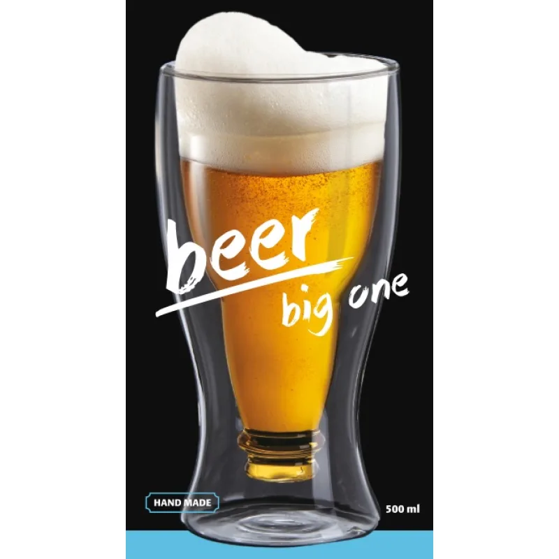 Termo sklenice BEER Big one 500ml