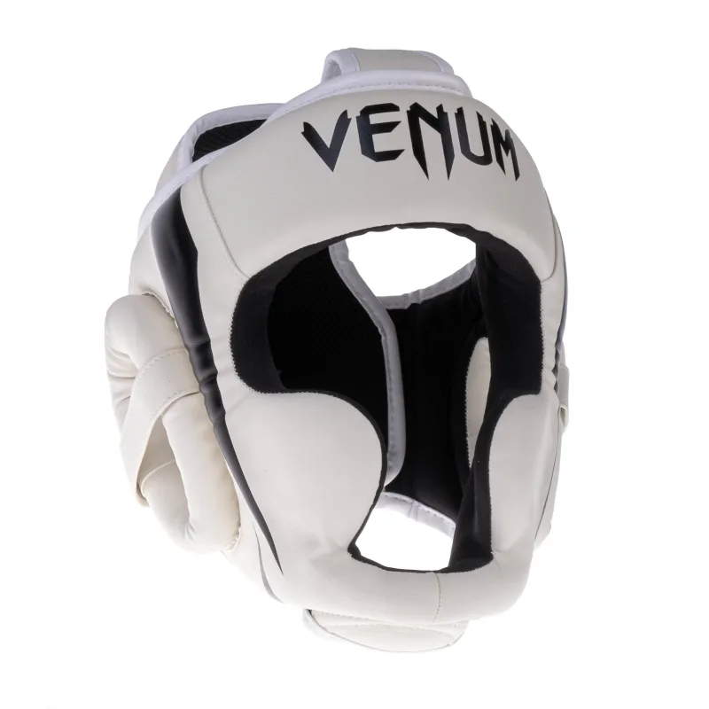 Venum Elite přilba - univerzální velikost bílá/černá - Default Title