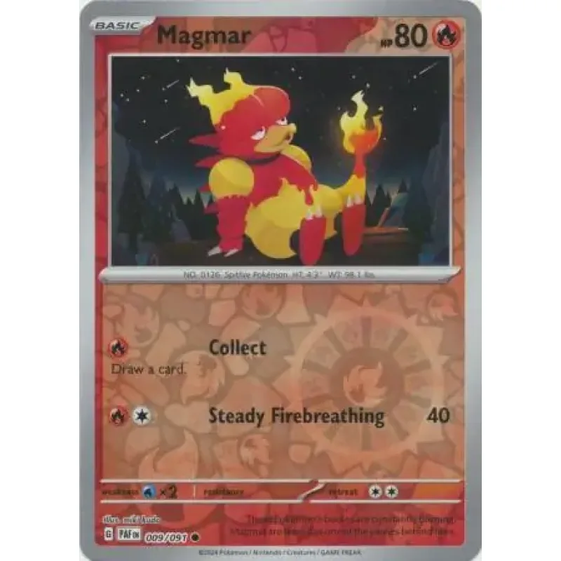 Magmar (PAF 009) - REVERSE HOLO
