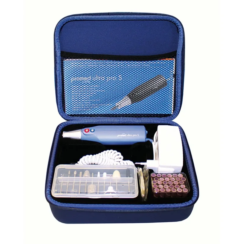 PROMED UltraPro S 143220 Výkonná sada na manikúru a pedikúru, 42 ks příslušenství