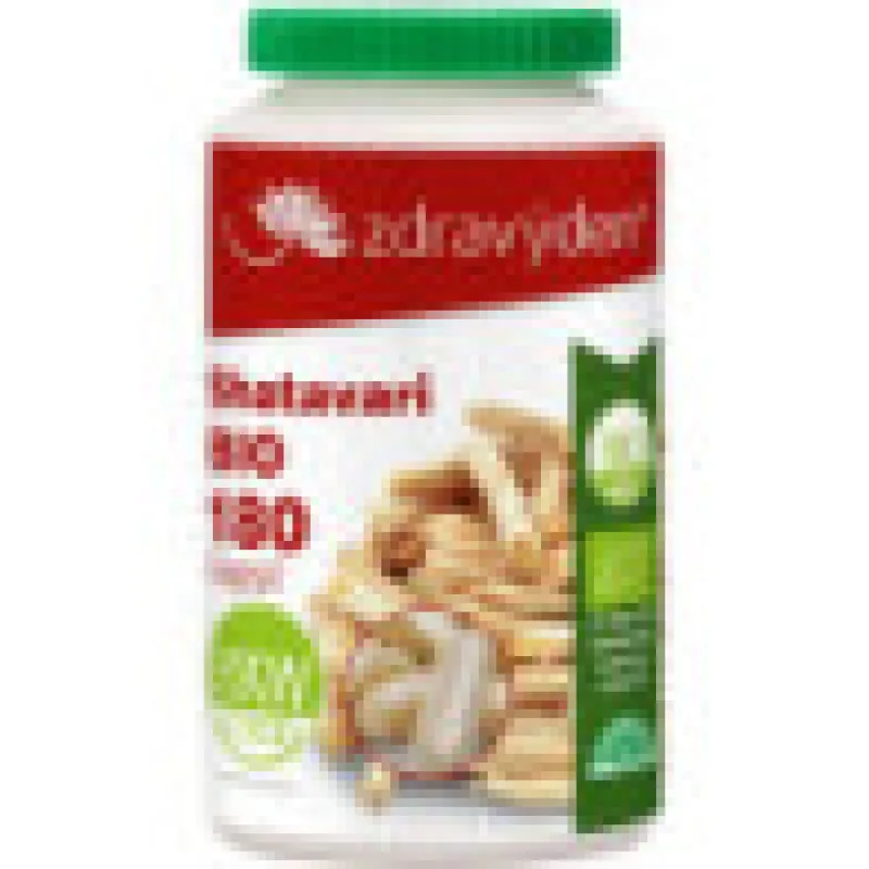 Shatavari ORGANICZNE 180 kapsułek
