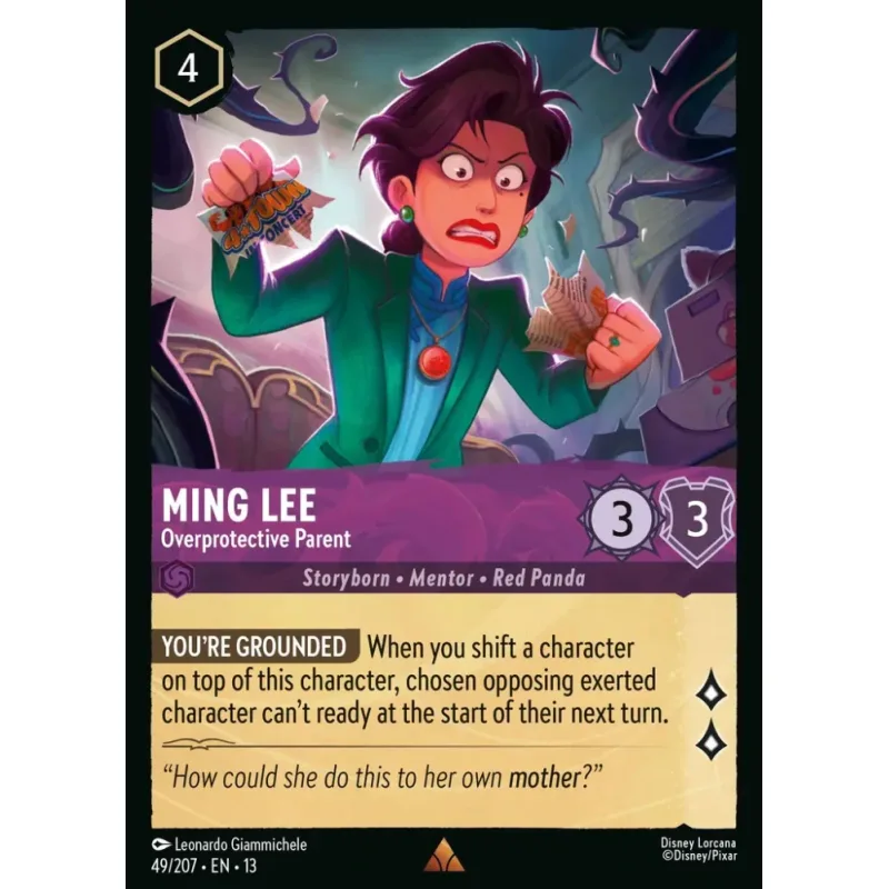 Ming Lee - Overprotective Parent - foil