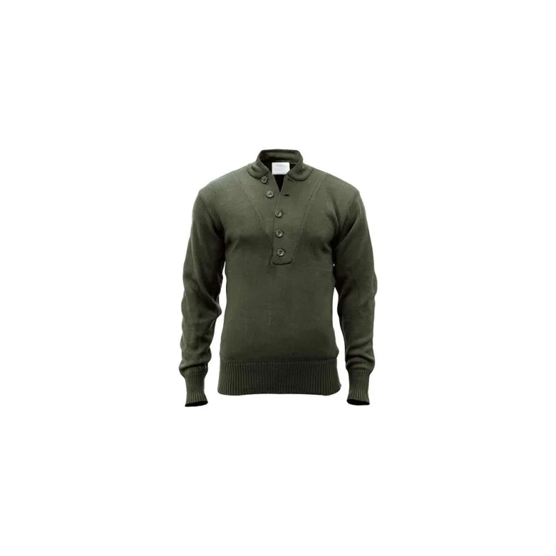 Svetr 5 knoflíků AKRYL ZELENÝ  + Sleva 10% po registraci