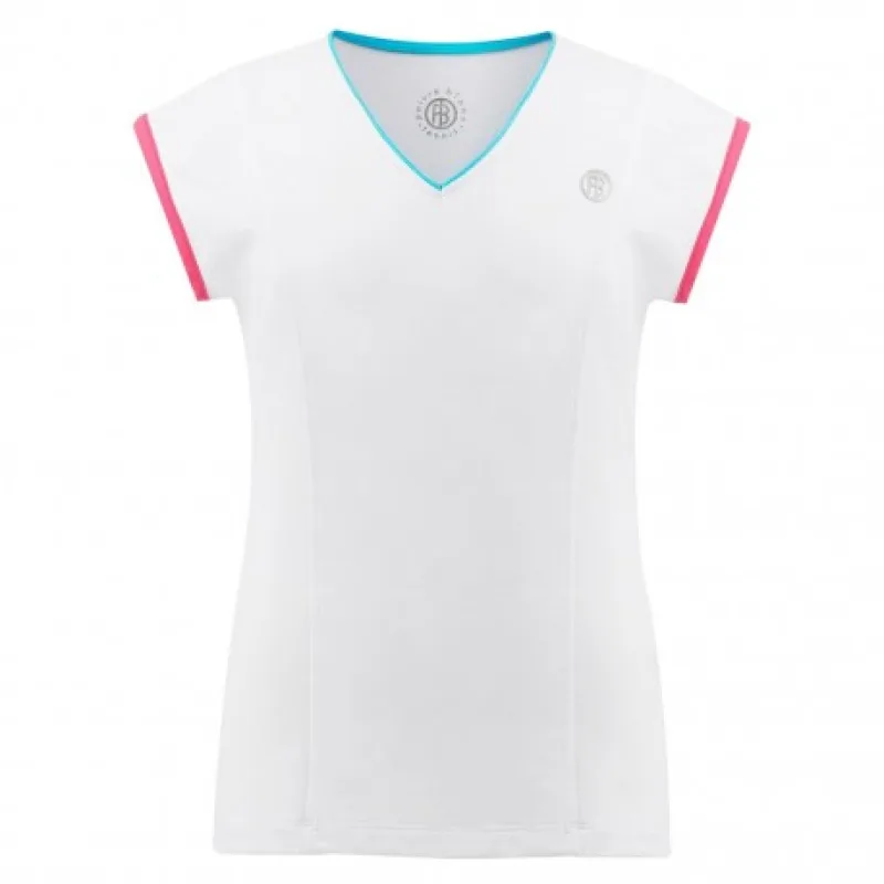 Dívčí tenisové tričko Poivre Blanc Sleeve white