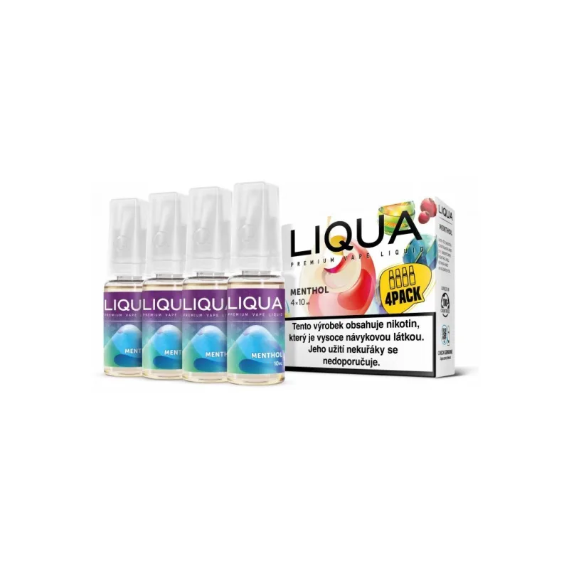 Liquid LIQUA Elements 4Pack Menthol 4x10ml-12mg (Mentol)