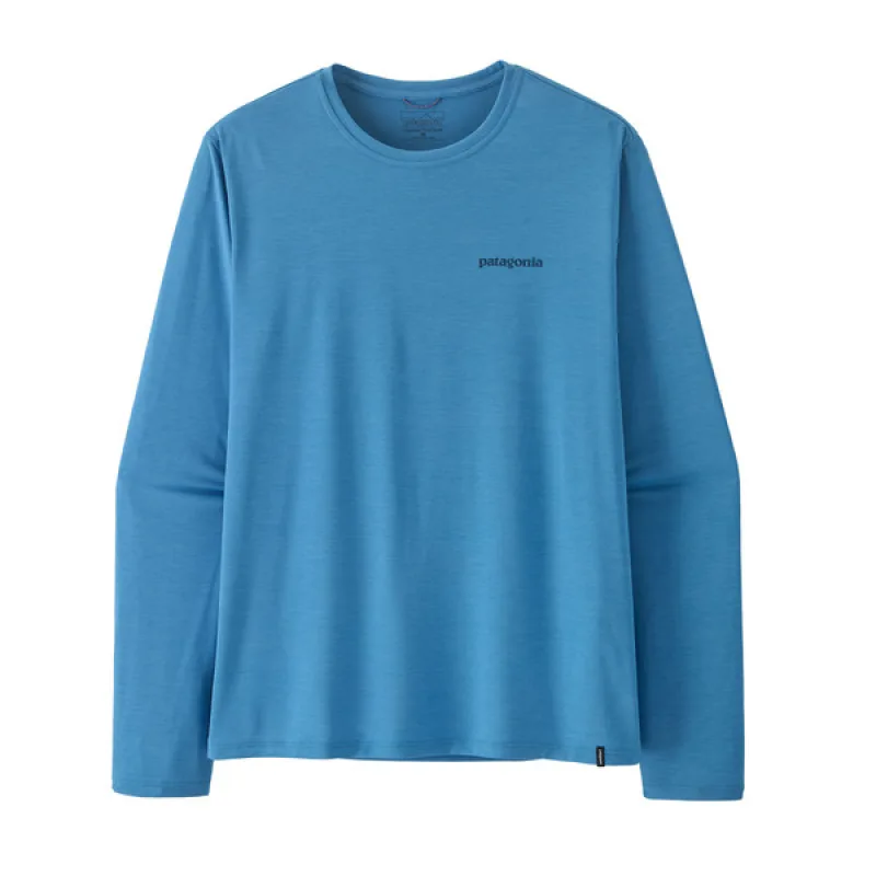 Triko Patagonia LS Cap Cool Daily Graphic Shirt pánské