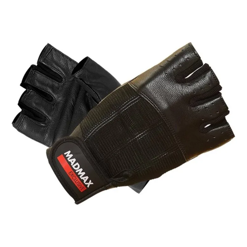 MADMAX Fitness rukavice CLASIC MFG248 Black/Black
