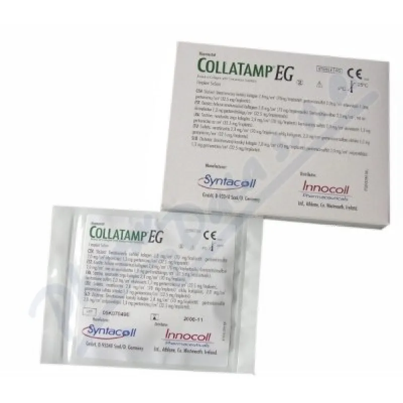 Collatamp EG Hemostatická houbička 5x5x0.5cm