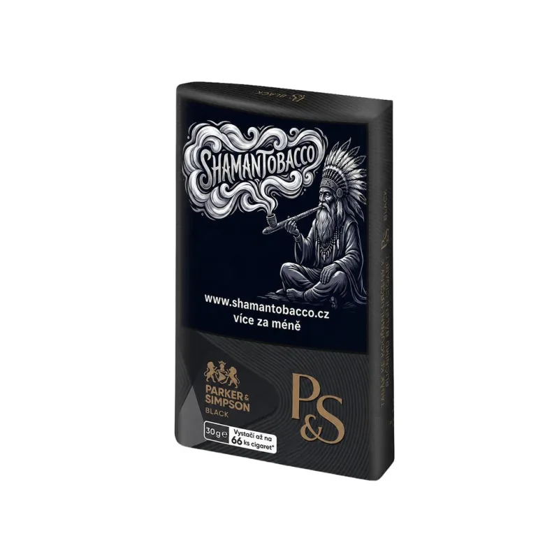 Cigaretový tabák P&S Black 30g