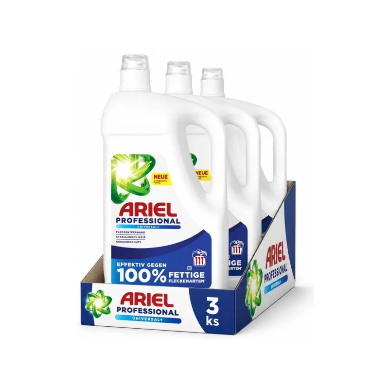 Ariel Professional prací gel Universal+ 3x111, 333 praní - VÝHODNÉ BALENÍ  - výhodné balení