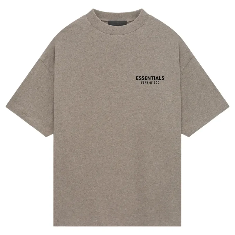 Fear of God Essentials Jersey Crewneck T-Shirt Heather Gray