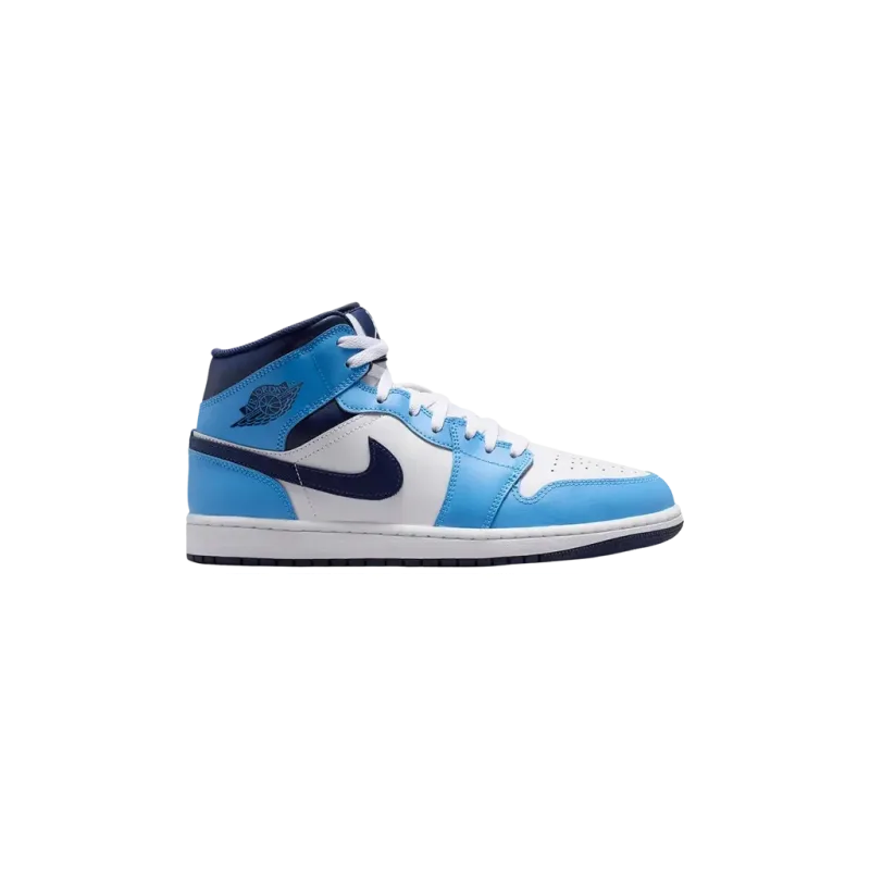 Jordan 1 Mid University Blue Midnight Navy