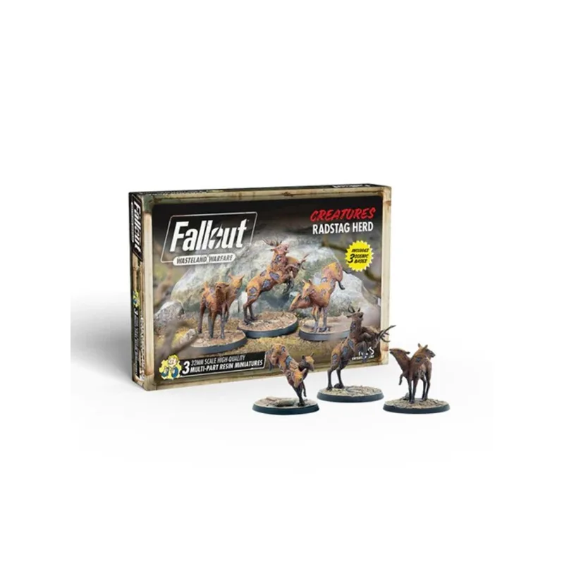 Fallout Creatures Radstag Herd