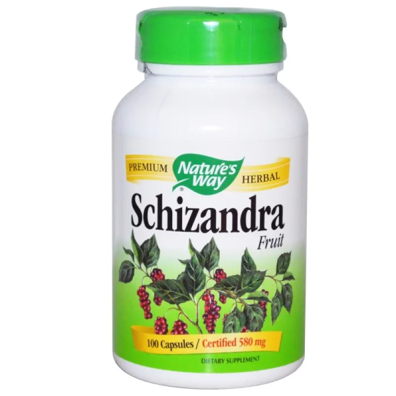 Schizandra extrakt 580mg, 100 kapslí