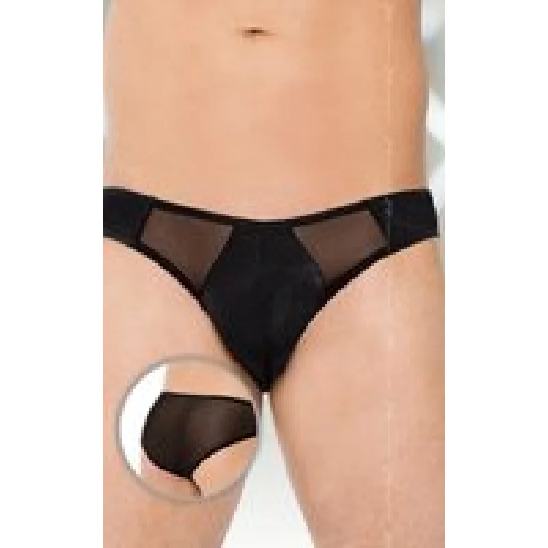 Pánská tanga SOFTLINE 4466 černá (M/L)