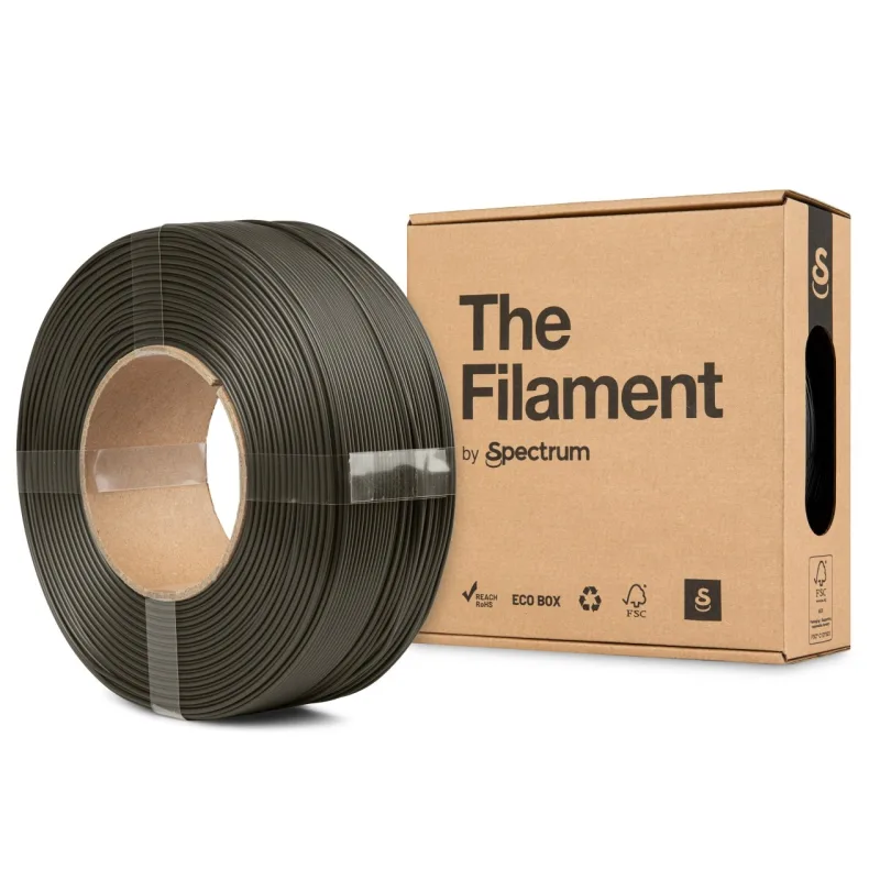 "The Filament" by Spectrum TF-24157, ReFill, PLA Matte, 1,75mm, 1000g, Zelený (Military olive)