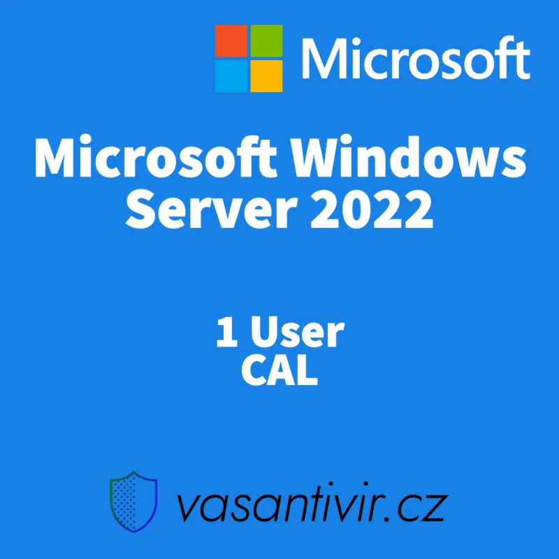 Microsoft Windows Server 2022 - 1 User CAL, nová