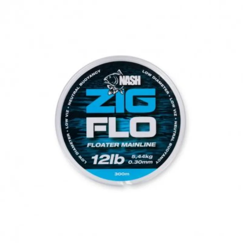 Nash NXT Zig Flo 15lb 0,35mm 300m