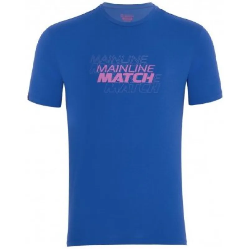 Mainline Match Tee  Navy L