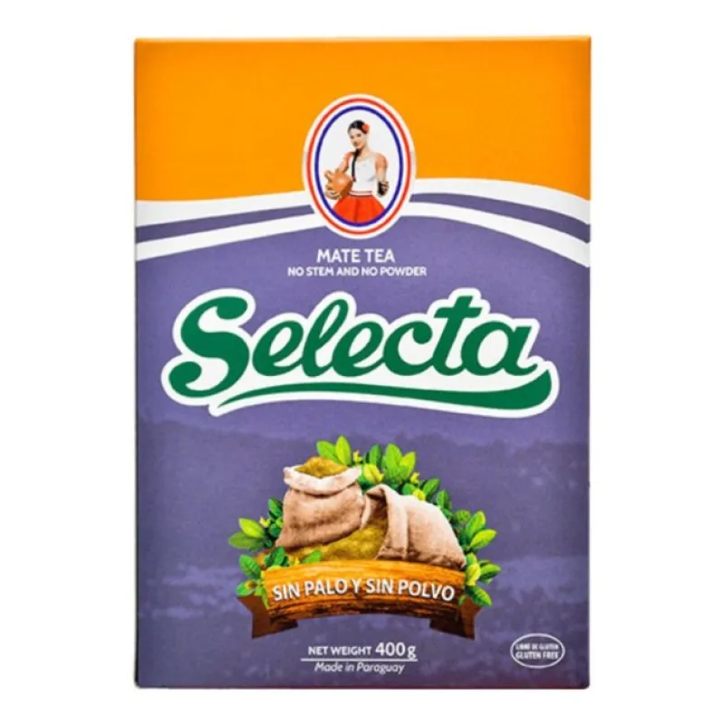 Yerba Maté Selecta Sin Palo - 400 g - DMT 5/2025