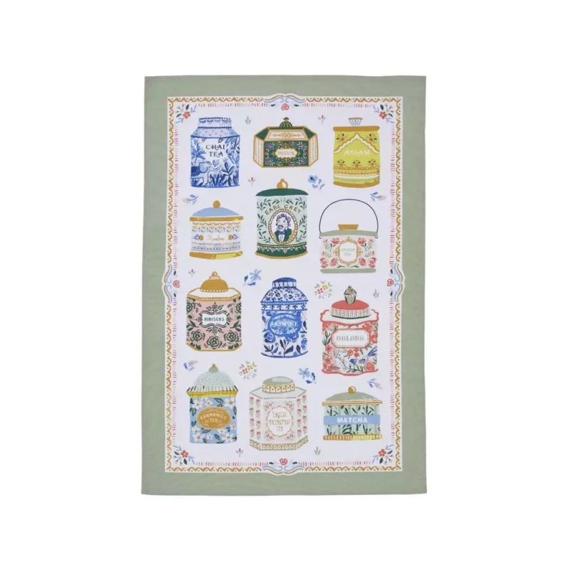 Ulster Weavers Kuchyňská utěrka Tea Tins 70x45 cm