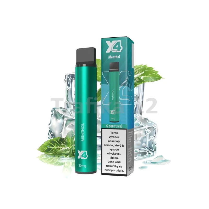 X4 Bar - Mentol (Menthol) 20mg