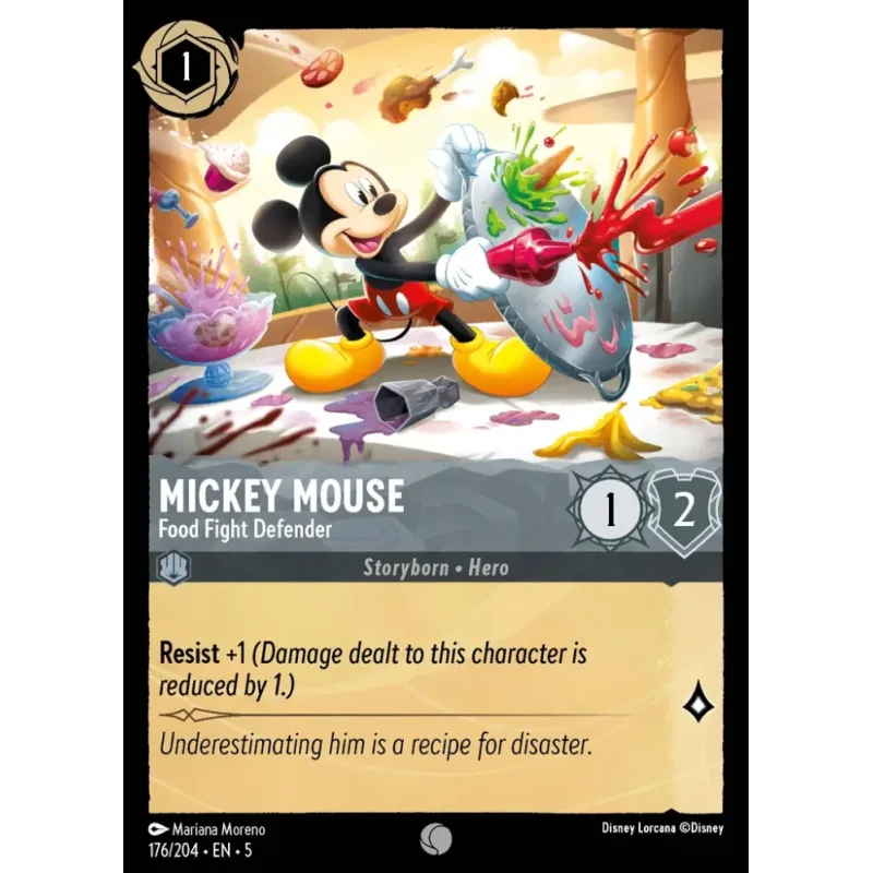 Mickey Mouse - Food Fight Defender