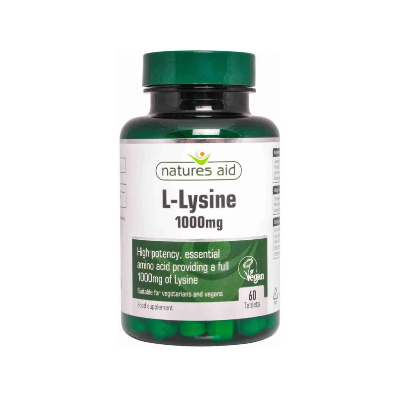 Natures Aid L-Lysine 1000 mg 60 tbl.