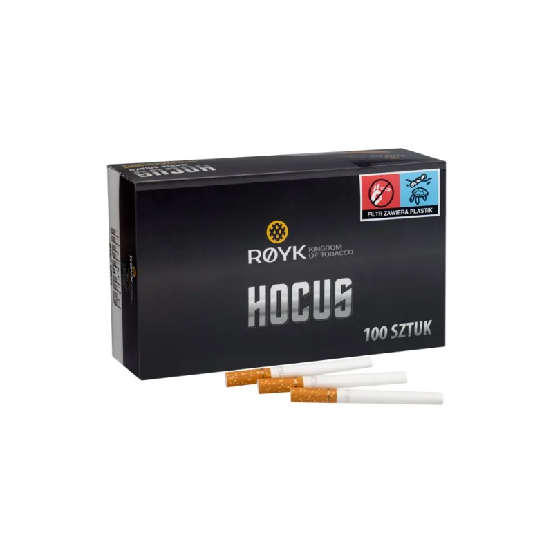 Cigaretové dutinky Hocus 100ks - 8mm