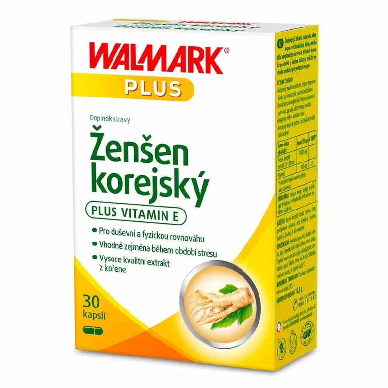 Walmark Ženšen Kórejský 30 tabliet