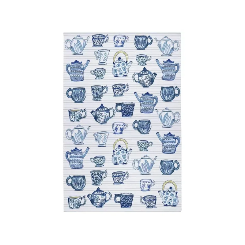 Ulster Weavers Kuchyňská utěrka Tea Cups Blue 70x45 cm