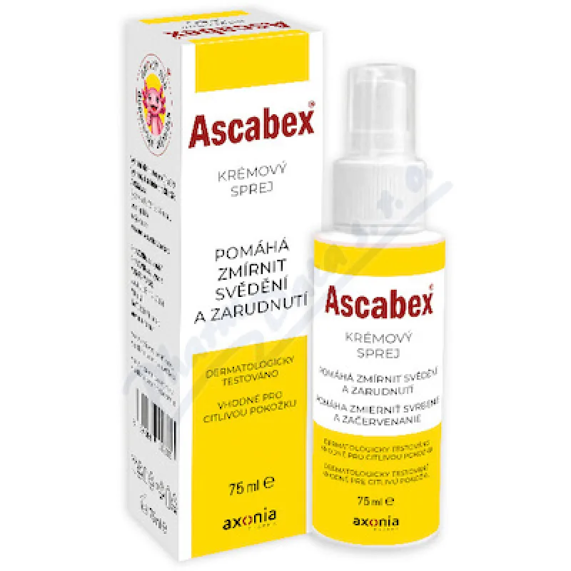 Ascabex krémový sprej 75ml