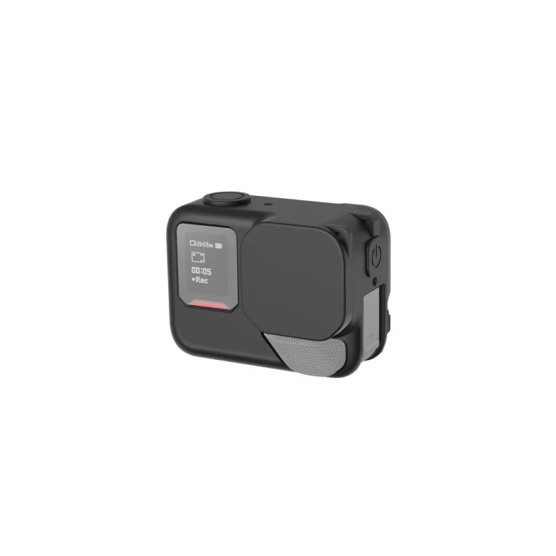 Silikonový návlek na celou Insta360 ACE PRO 2 včetně krytky na čočku - černé
