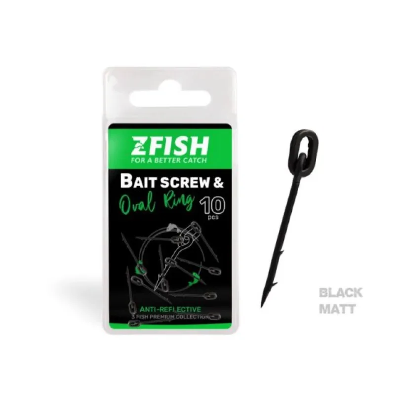 ZFISH Trn s Kroužkem Bait Spike & Oval Ring - Vyberte velikost: Velikost 10 mm