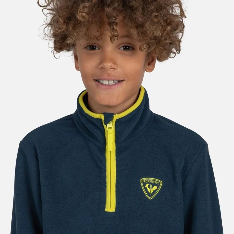 Rossignol JR STRAWPILE FLEECE HZ-DARK NAVY-mikina