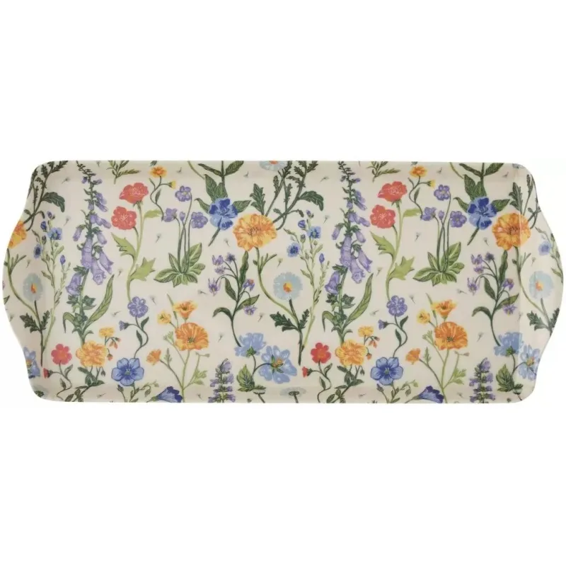 Ulster Weavers Plastový tác Cottage Garden 39 × 17 × 2,5 cm